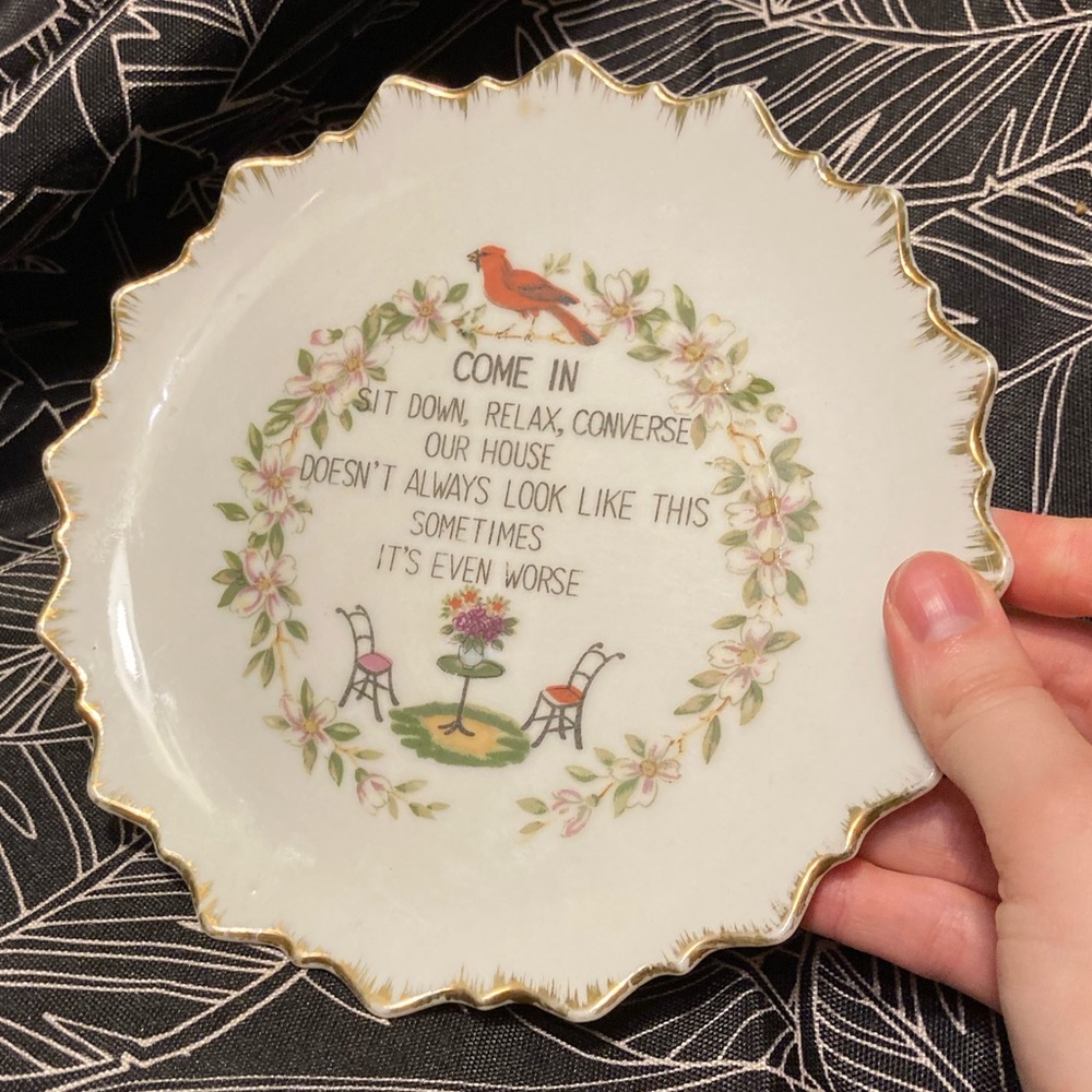 Vintage Funny Apology Decorative Wall Plate - Picture 2 of 15